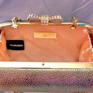 INC Silver and Gold Shoulder Purse